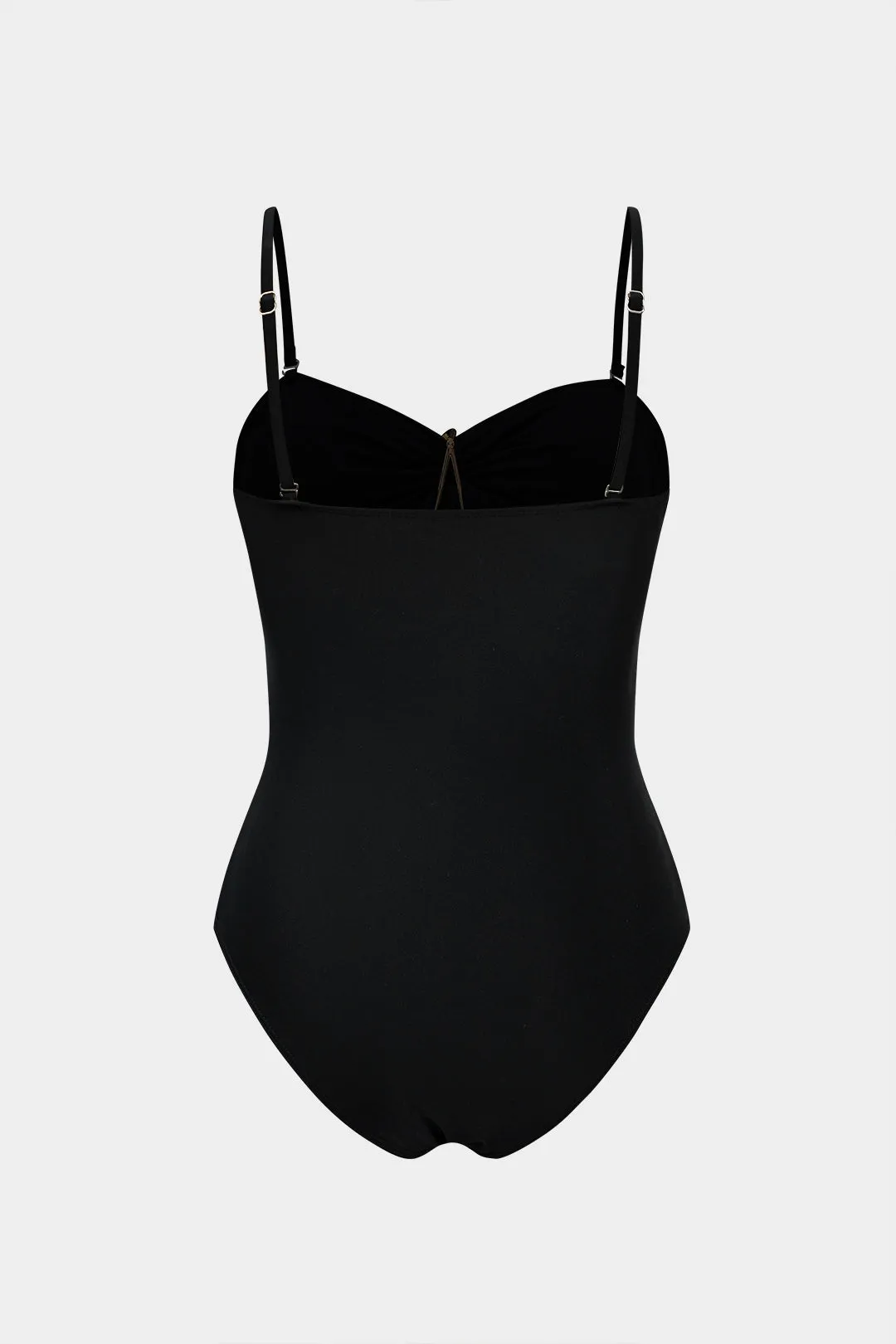 Metallisk stjerneformindretning Ruched Cut Out Slip Tummy Control I ét stykke badedragt sold by Micas product image thumbnail 3