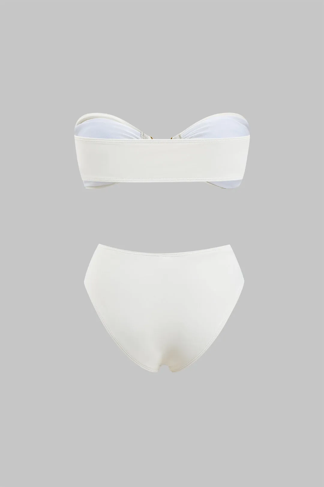 Metallisk Ruched Bikini Set sold by Micas product image thumbnail 2