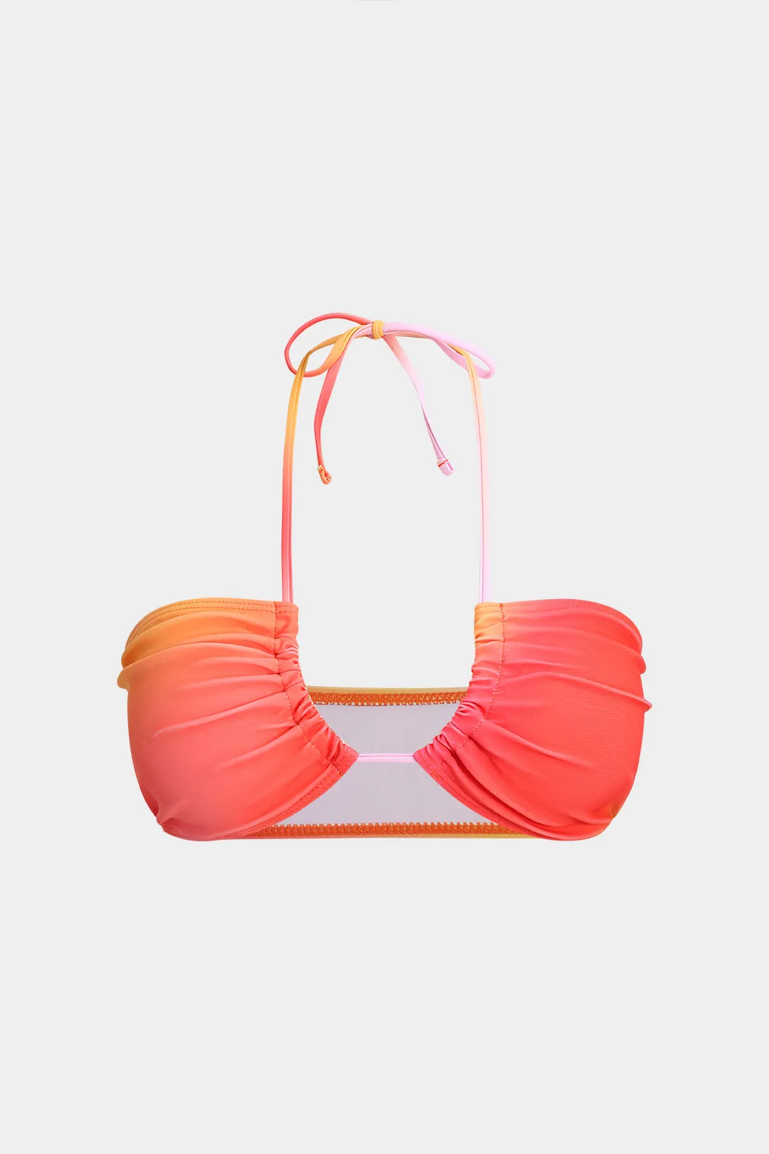 Ruched Tie Up Bikini og Tie Knot Cover Up Set sold by Micas product image thumbnail 3