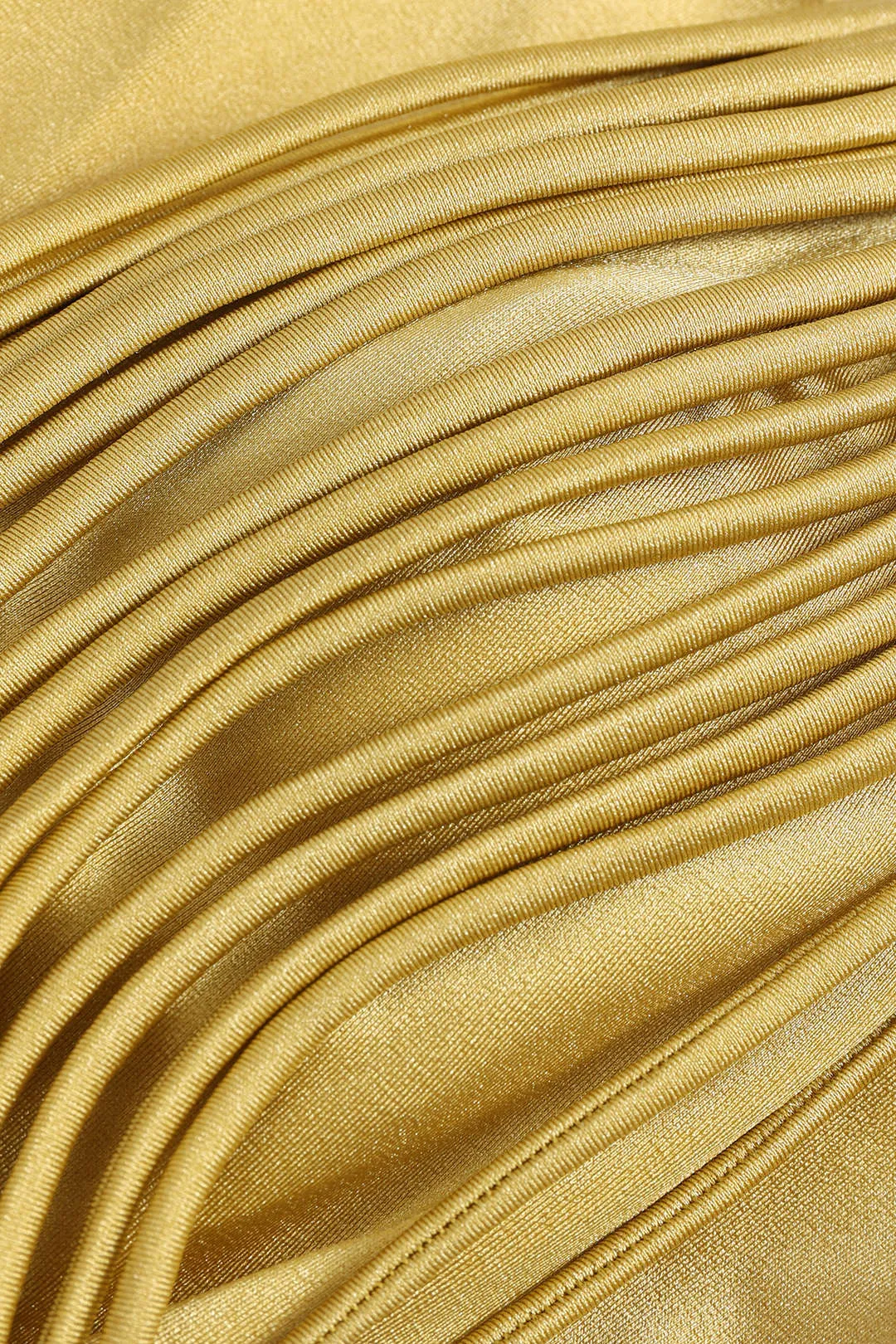 RUCHED TIE UP BACKLESS BIKINI SET sold by Micas product image thumbnail 5