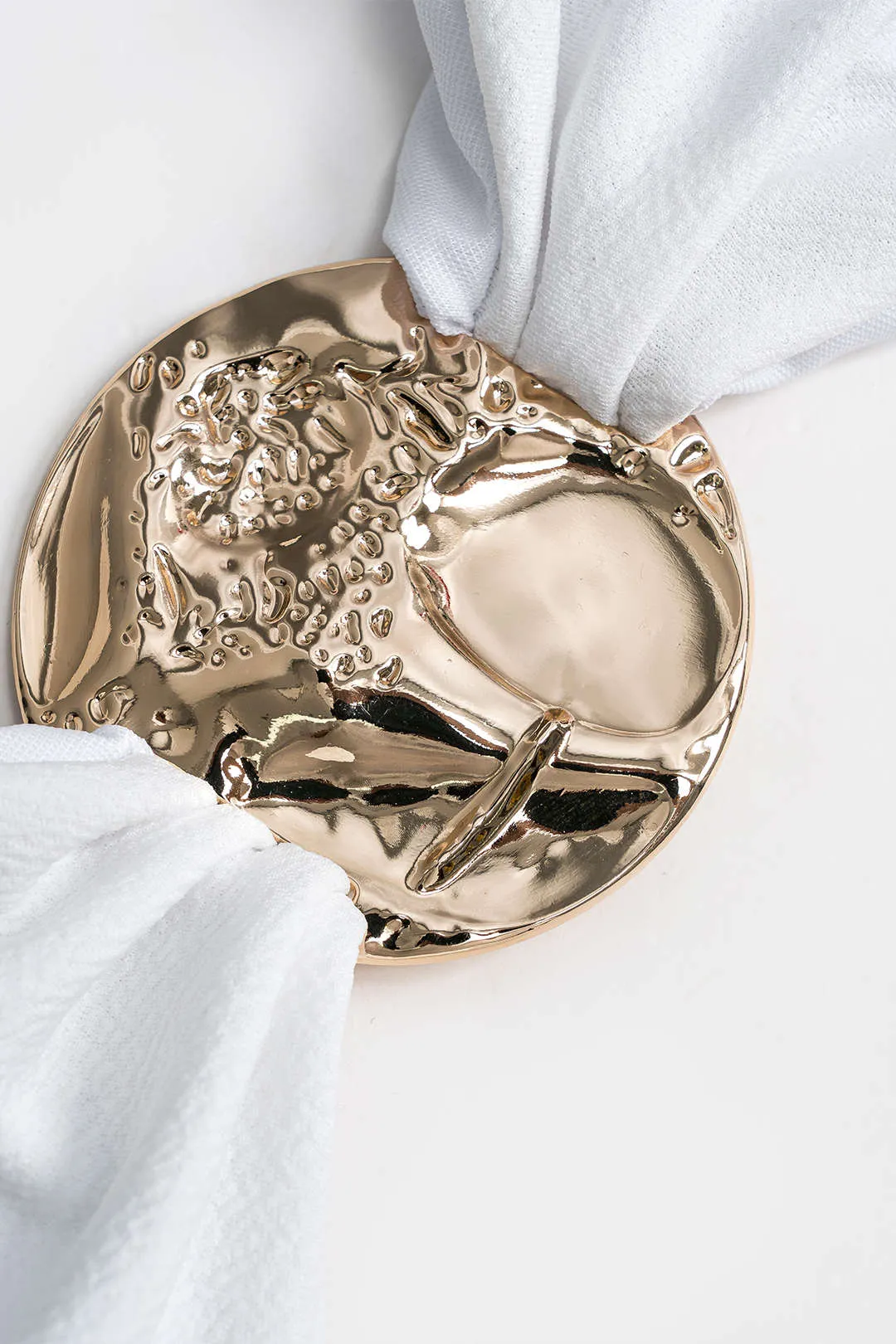 Metallisk ruched rygfri bikini og en skulderdækningssæt sold by Micas product image thumbnail 4