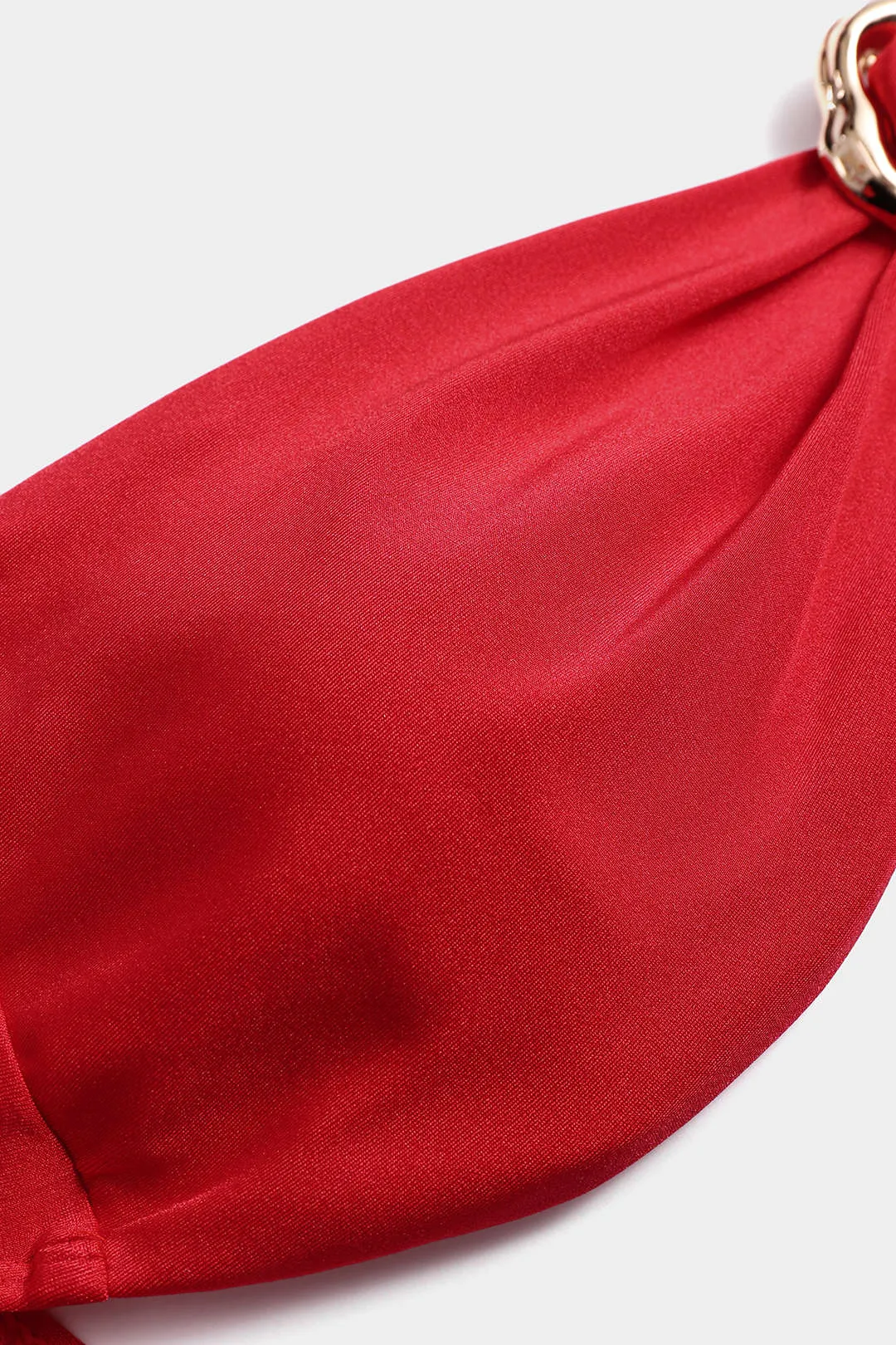 Metallisk slips tilbage bagløst bikini -sæt sold by Micas product image thumbnail 4