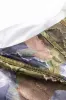 Satin jacquard patchwork bustier lynlås korset rør top sold by Micas