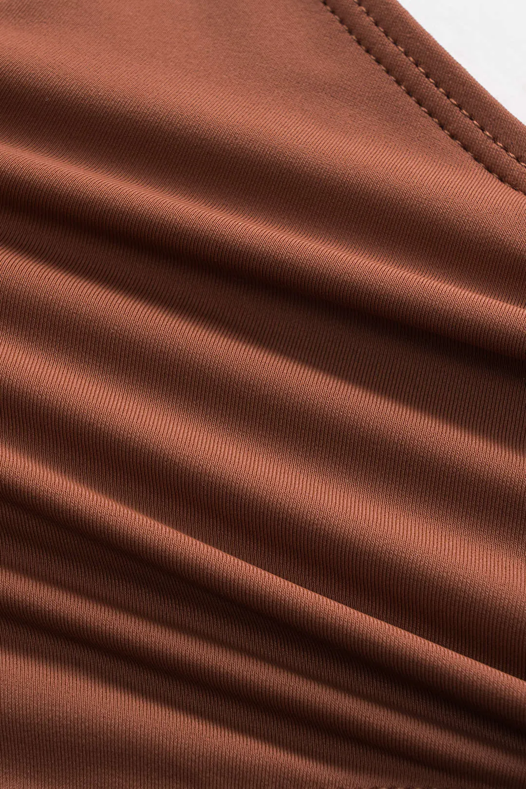 Metallisk ruched rygfri bikini -sæt sold by Micas product image thumbnail 4