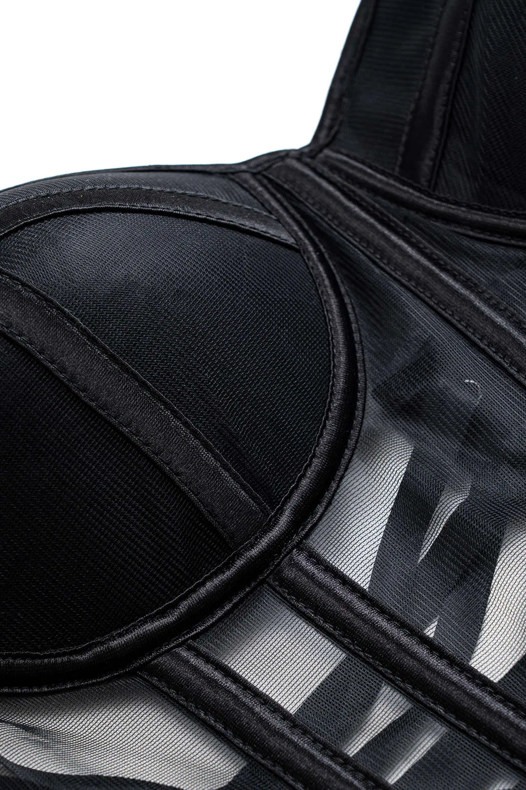 Mesh Tie Back Bustier Slip Cami Top sold by Micas product image thumbnail 3