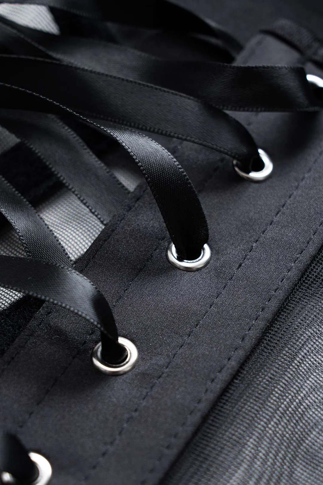 Mesh Tie Back Bustier Slip Cami Top sold by Micas product image thumbnail 4