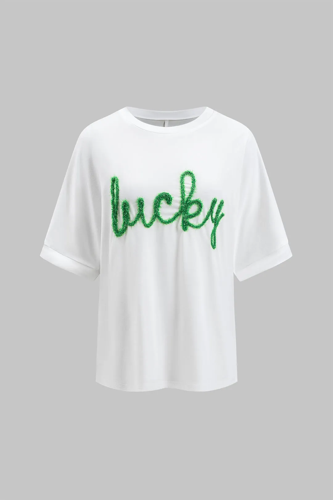 Sequin kortærmet t-shirt sold by Micas product image thumbnail 2