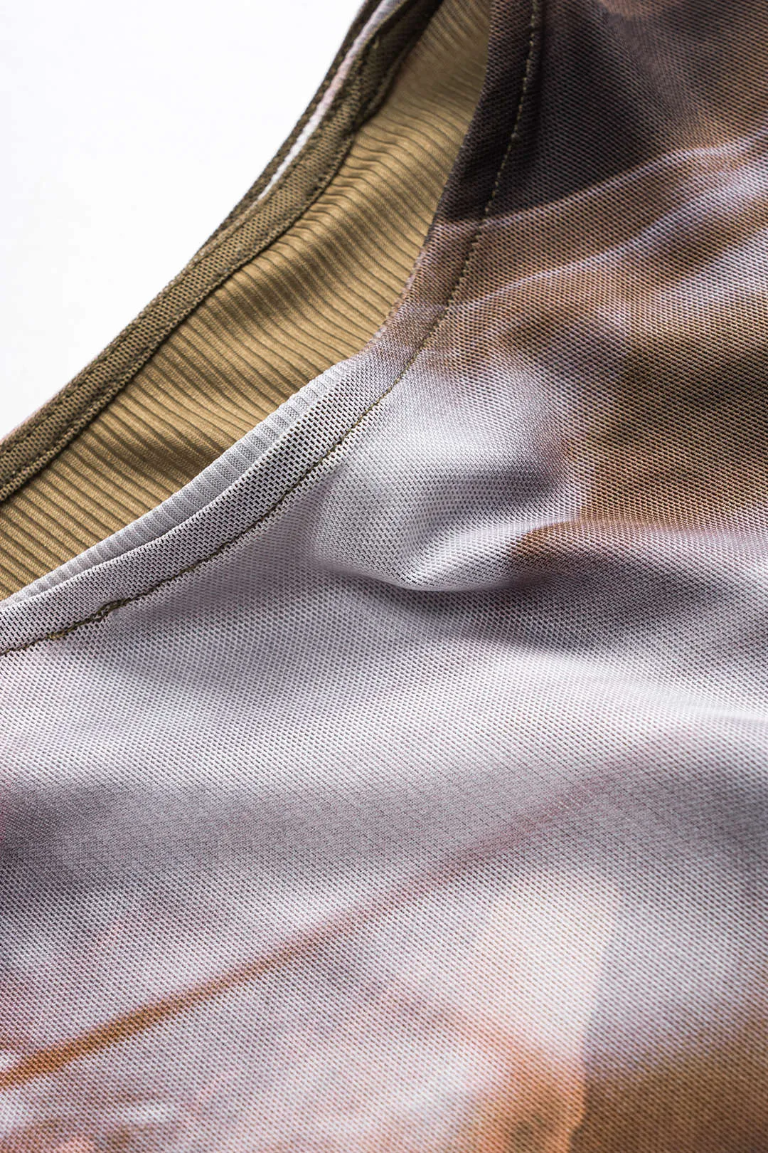 Ombre Print Mesh Sleeveless Maxi Dress sold by Micas product image thumbnail 5