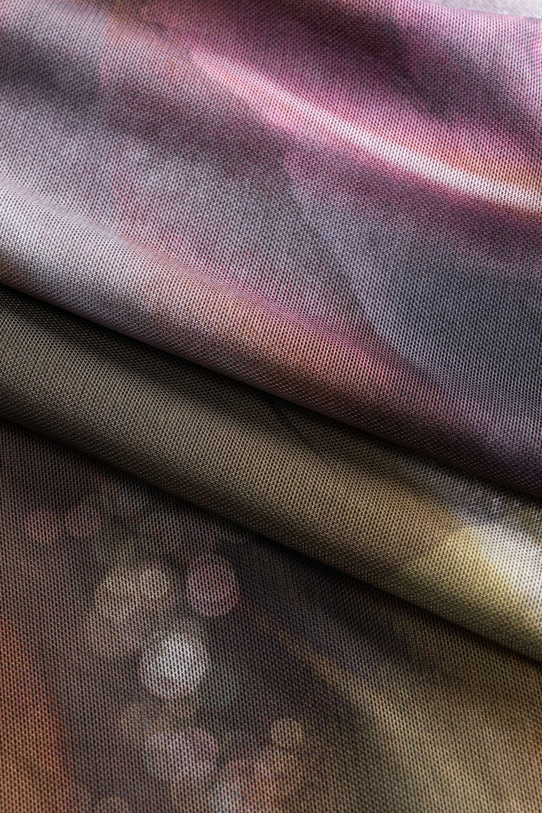 Ombre Print Mesh Sleeveless Maxi Dress sold by Micas product image thumbnail 3