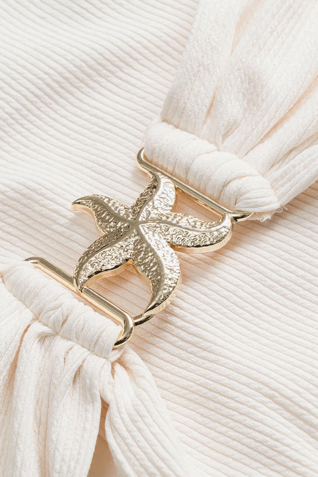 Metal Ruched asymmetrisk nederdel sold by Micas product image thumbnail 3