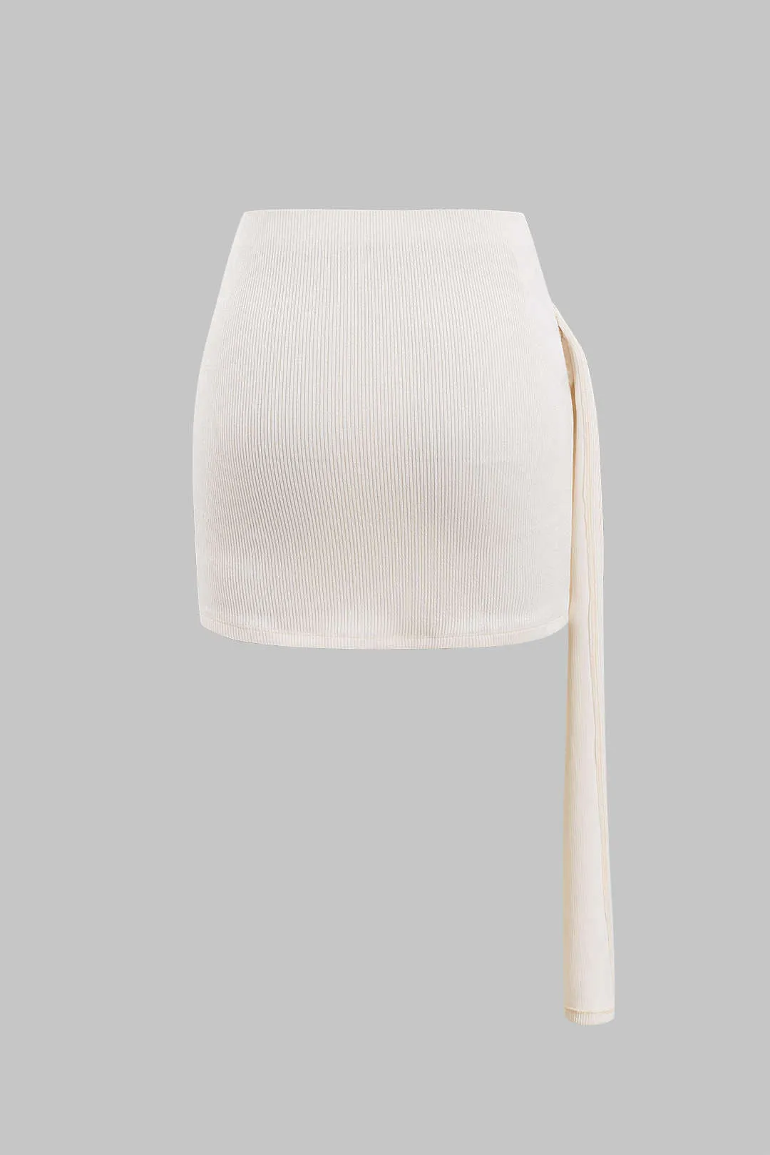 Metal Ruched asymmetrisk nederdel sold by Micas product image thumbnail 2