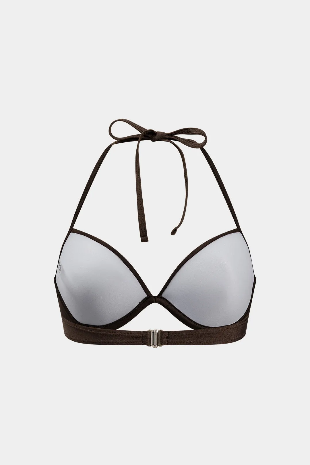 Kontrast Ruched Tummy Control I Swimsuit i ét stykke med bindingsbikini top sold by Micas product image thumbnail 3