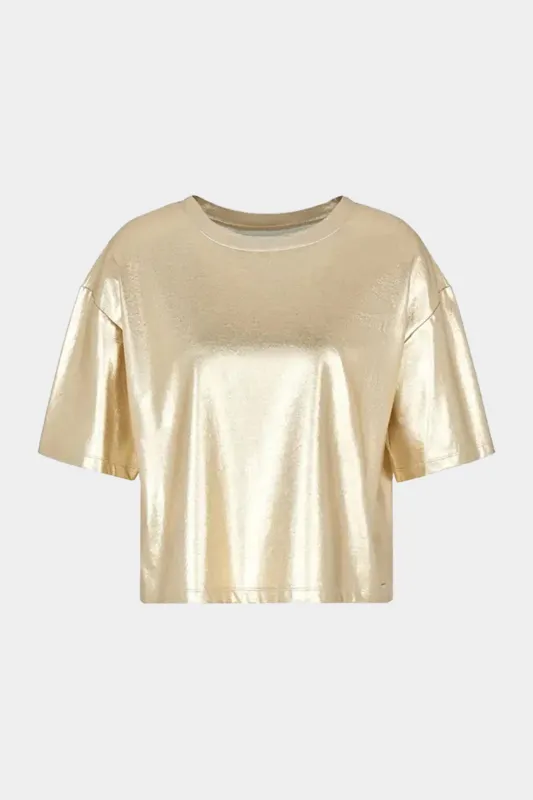 Glitter kort ærme t-shirt sold by Micas