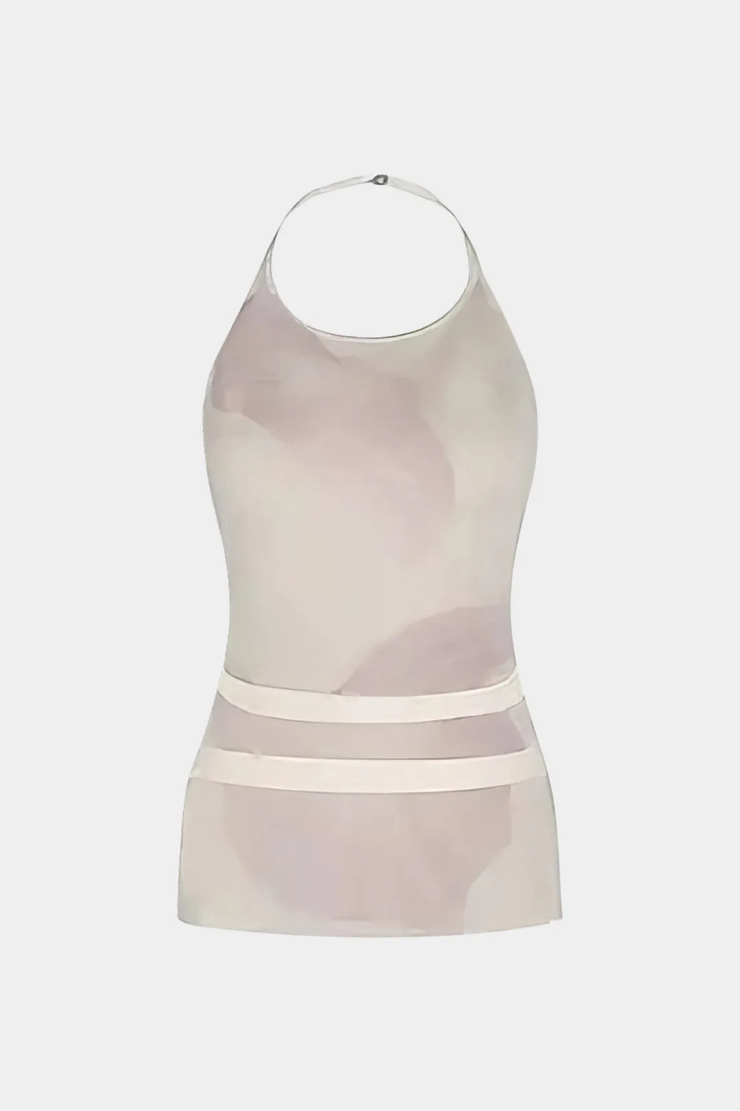 Floral Print Backless And Ruched Skirt Set sold by Micas product image thumbnail 3