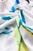 Blomsterprint satin ruched slips foran lynlås nederdel sold by Micas