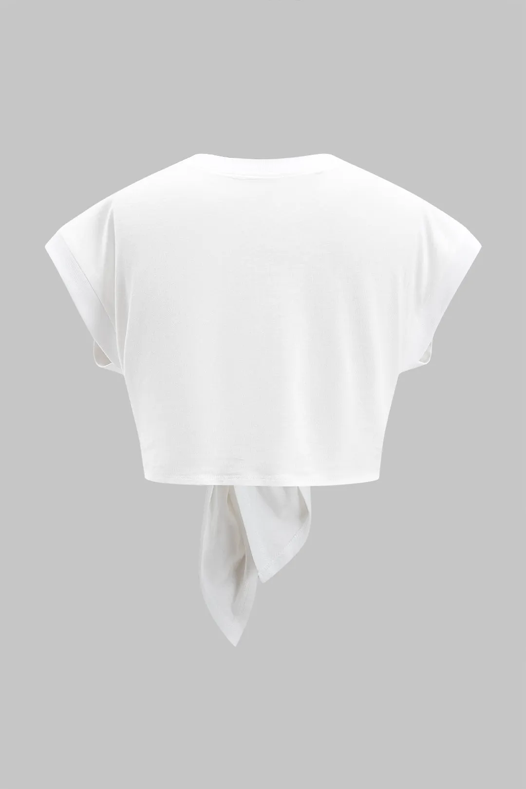 Plus størrelse ruched slips foran kortærmet t-shirt sold by Micas product image thumbnail 2