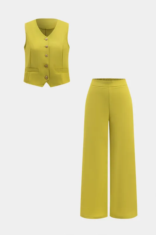 Knaplommetank Top og RUCHED WIDE BENE BUDERS SET sold by Micas