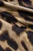 Leopard print lynlås nederdel sold by Micas