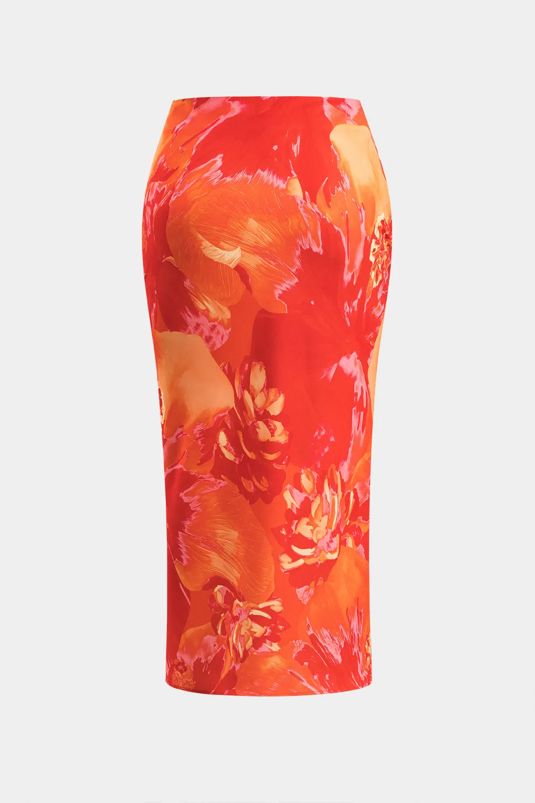 Plus størrelse blomsterprint nederdel sold by Micas product image thumbnail 2