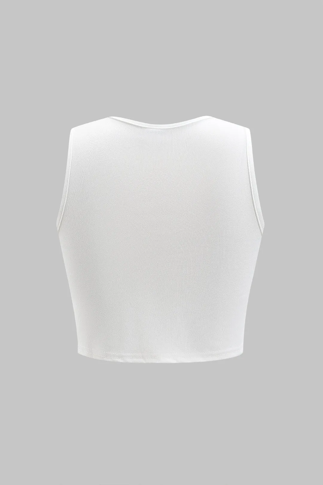 Solid ærmeløs tank top sold by Micas product image thumbnail 2