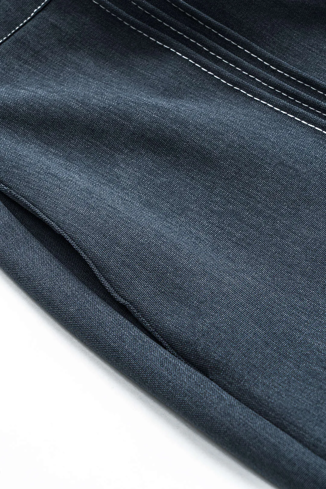 Plisserede knaplomme brede ben bukser sold by Micas product image thumbnail 3