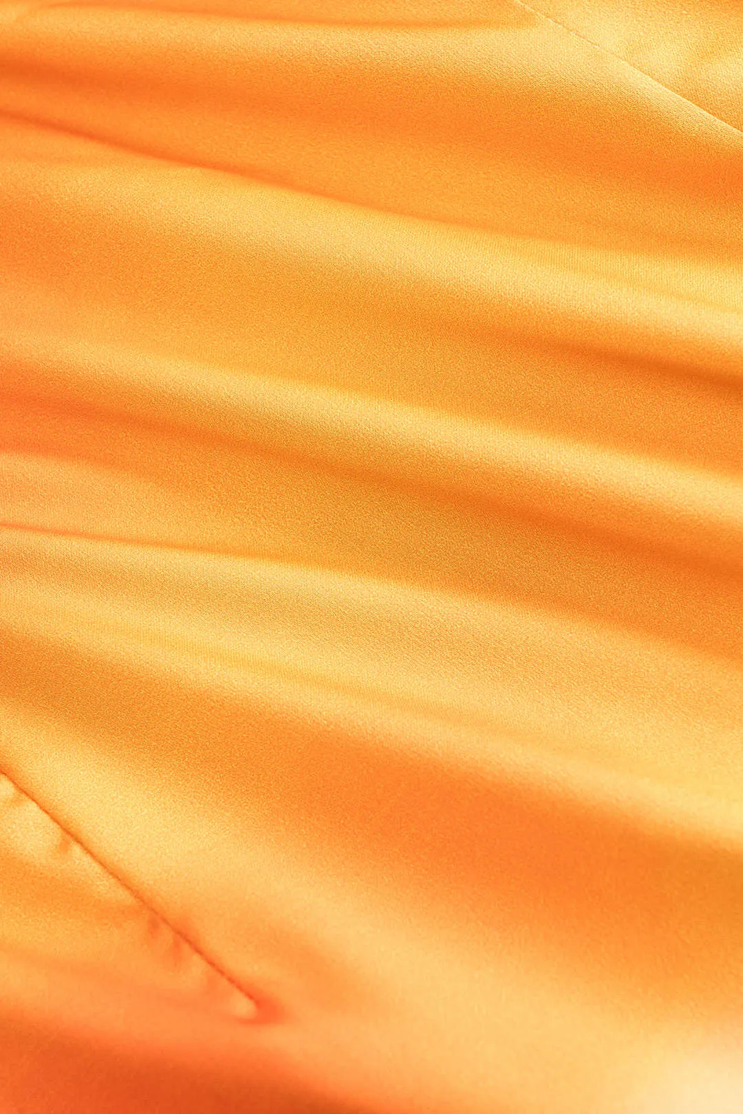 Ombre Print Satin Ruched lynlås Bind Front Stropløs mini kjole sold by Micas product image thumbnail 4