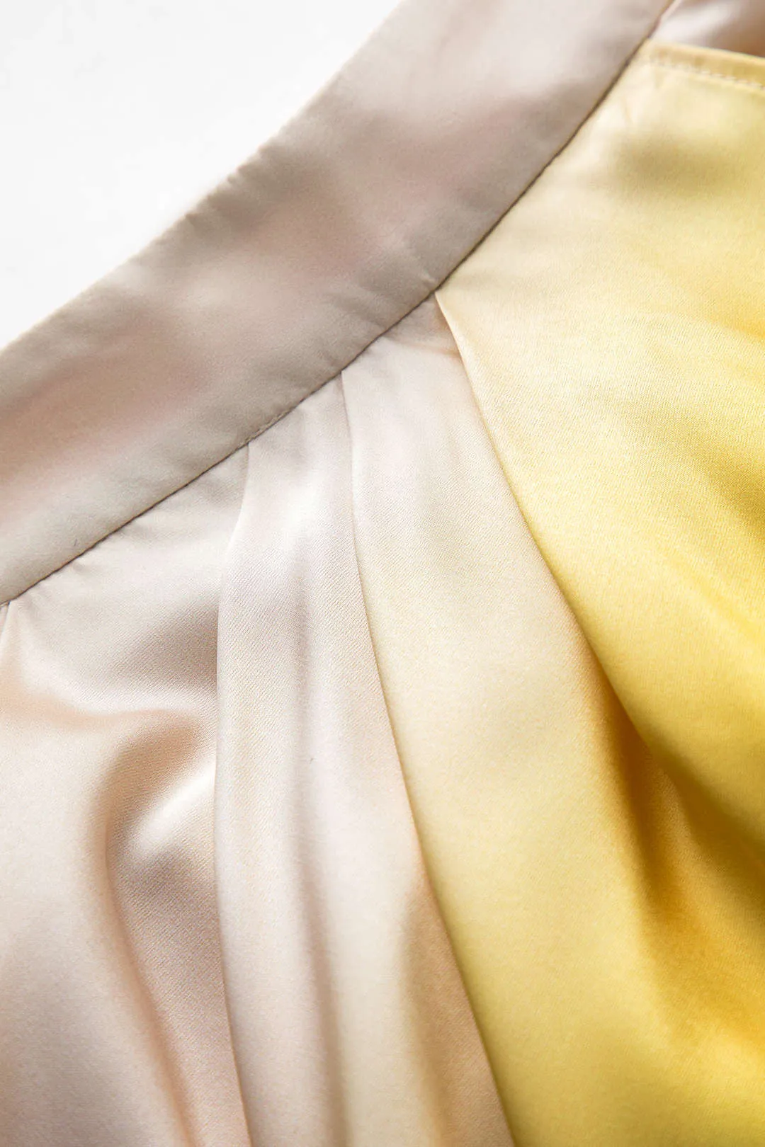 Ombre ruched lynlås nederdel sold by Micas product image thumbnail 4