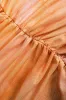 Ombre Print Mesh Ruched nederdel sold by Micas