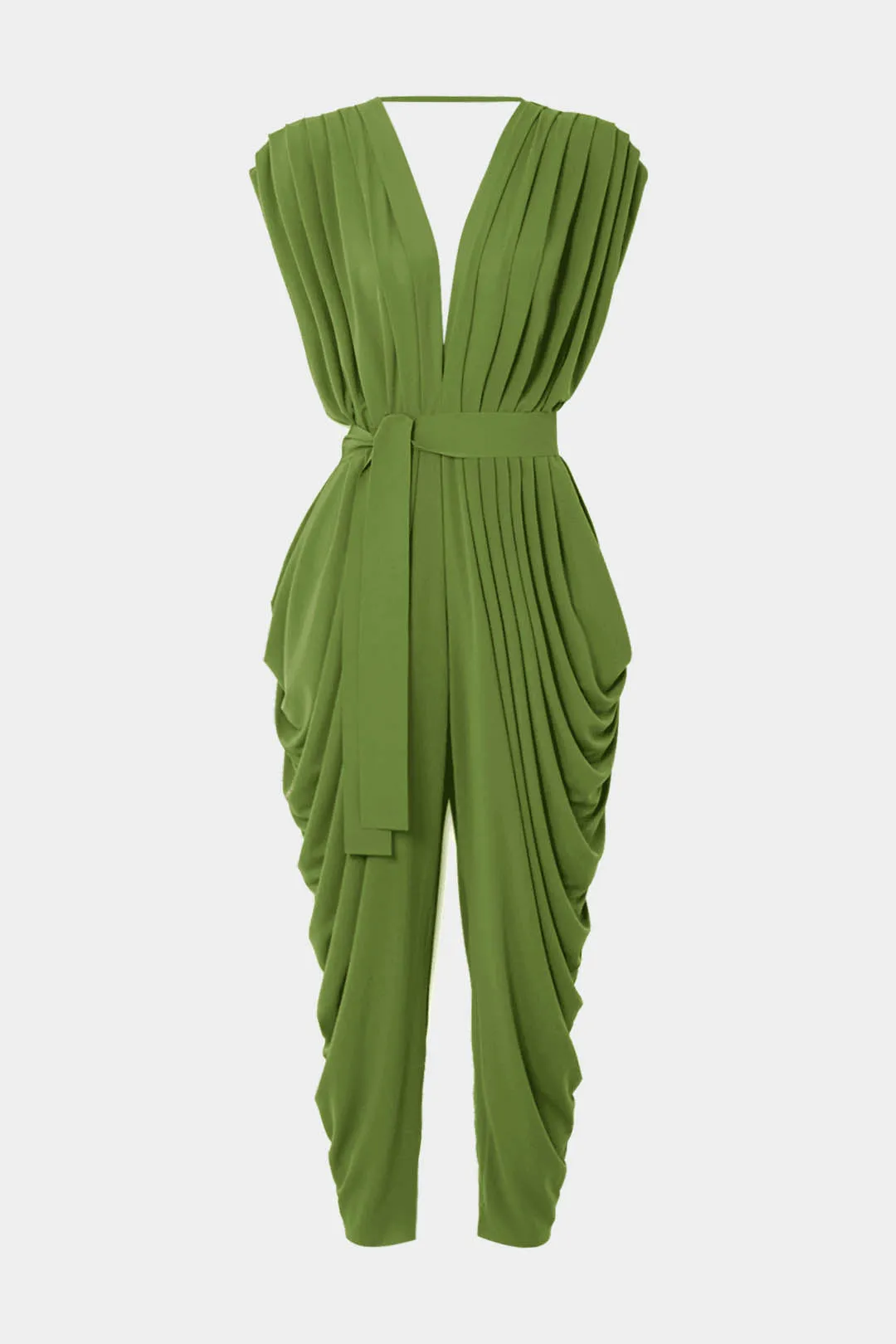 Ærmeløs V-hals jumpsuit sold by Micas