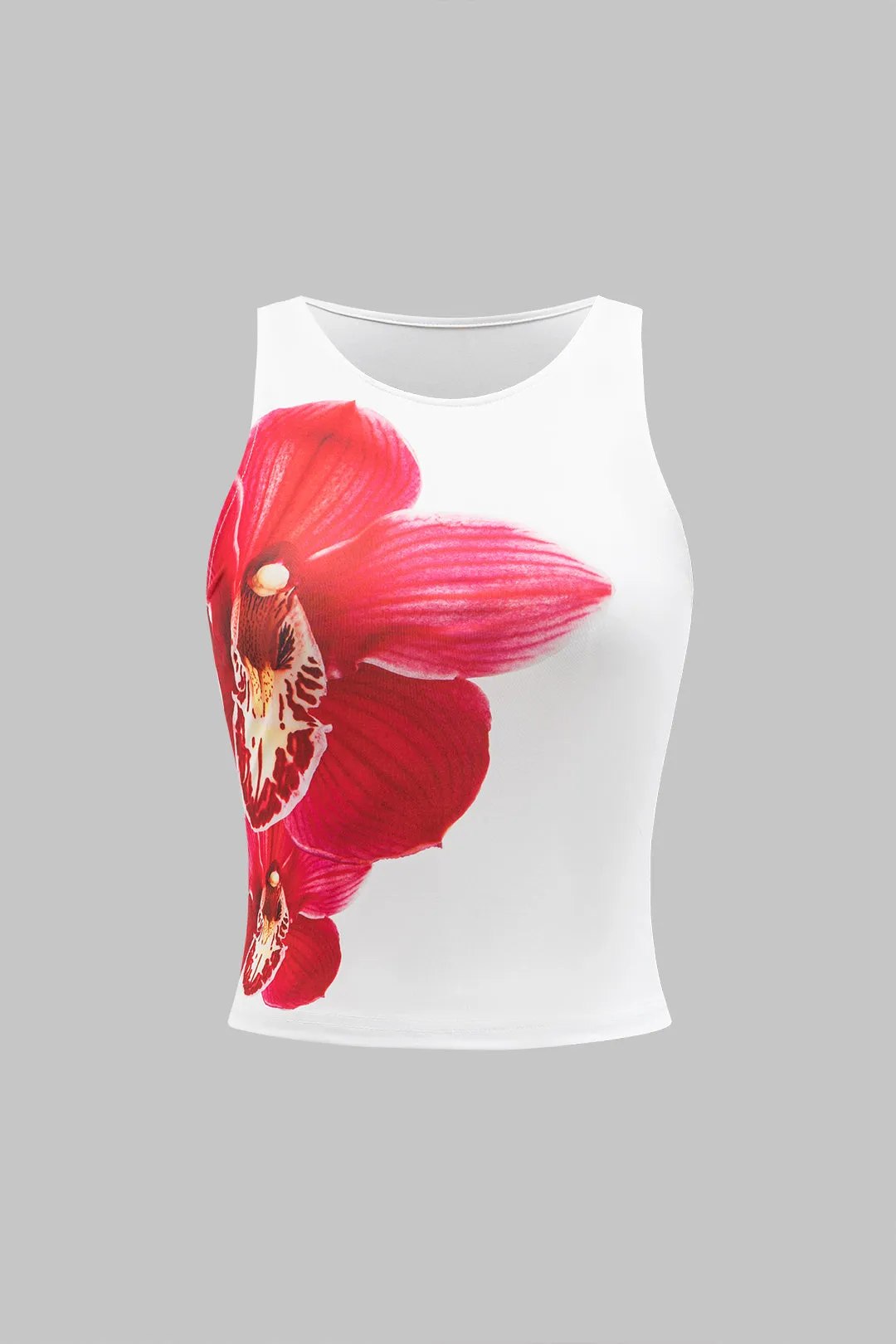 Blomsterprintvest og nederdel sold by Micas product image thumbnail 2