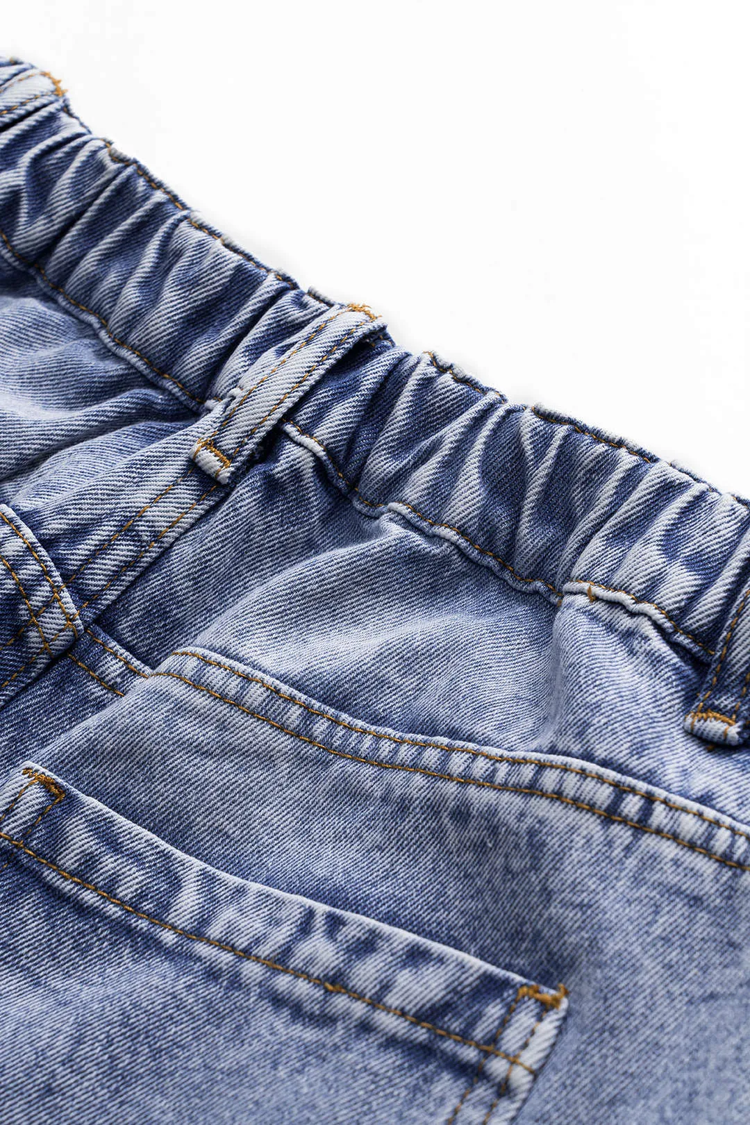 Denim klap lomme jeans sold by Micas product image thumbnail 5