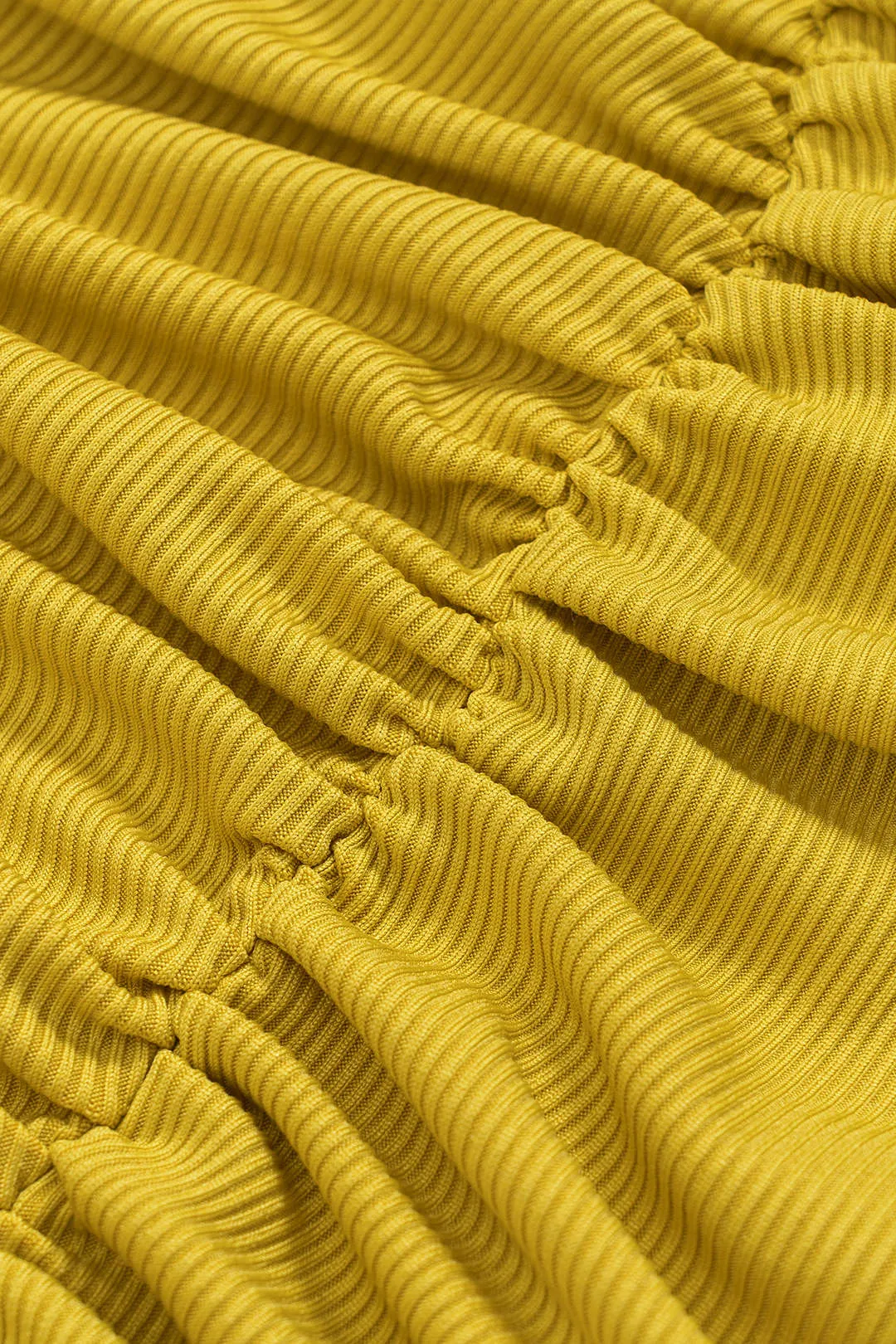 Metallisk detaljering Ruched Cowl Neck Mini Dress sold by Micas product image thumbnail 3