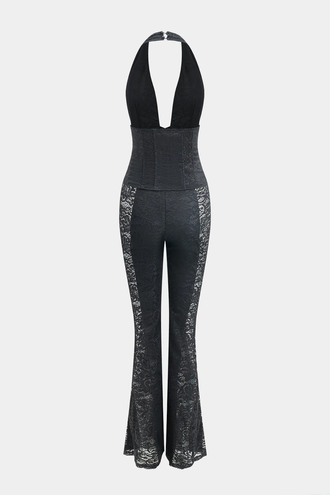 Korset slips back lappwork jumpsuit sold by Micas product image thumbnail 2