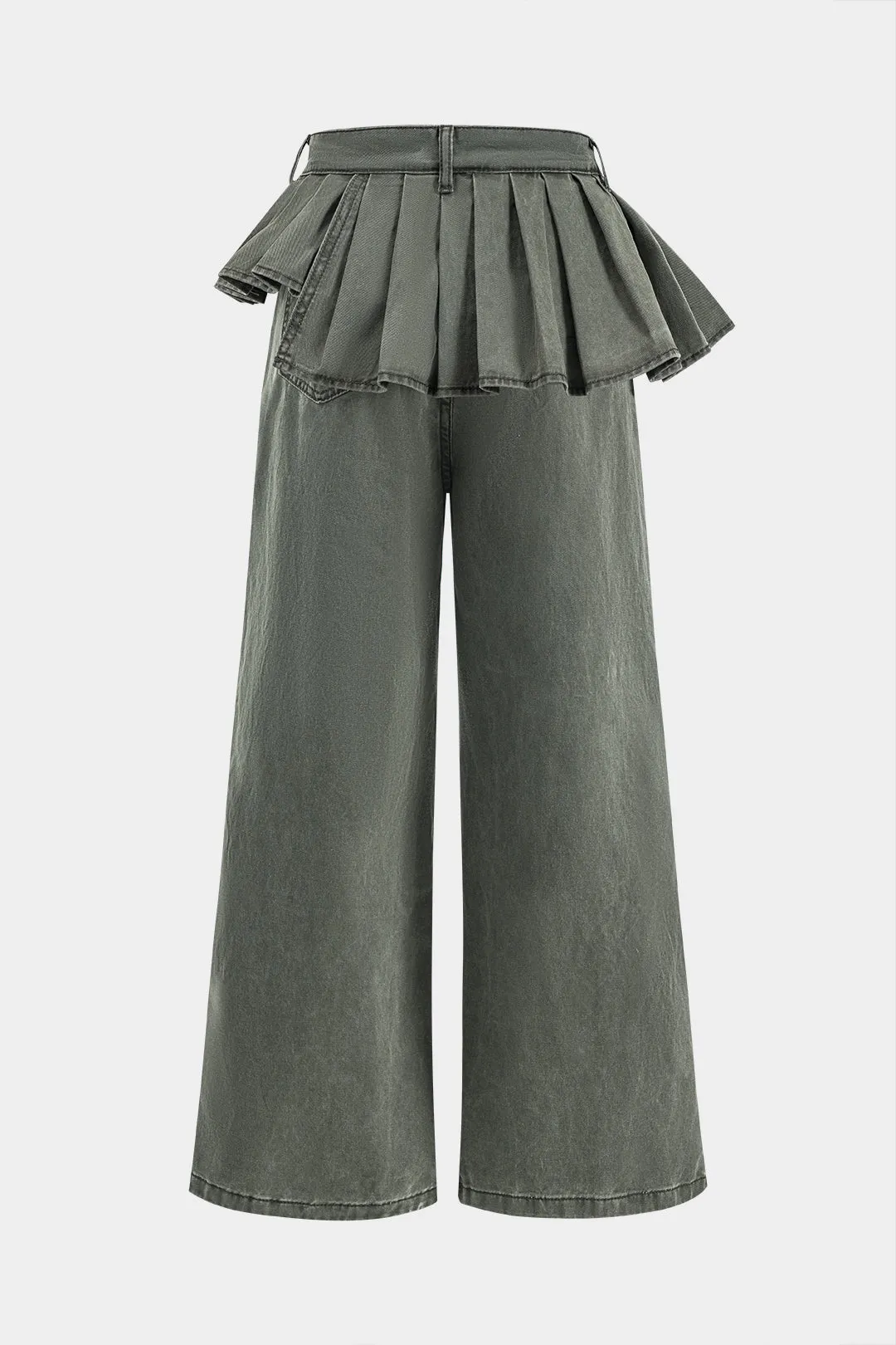 Denim lige ben brede ben jeans sold by Micas product image thumbnail 2