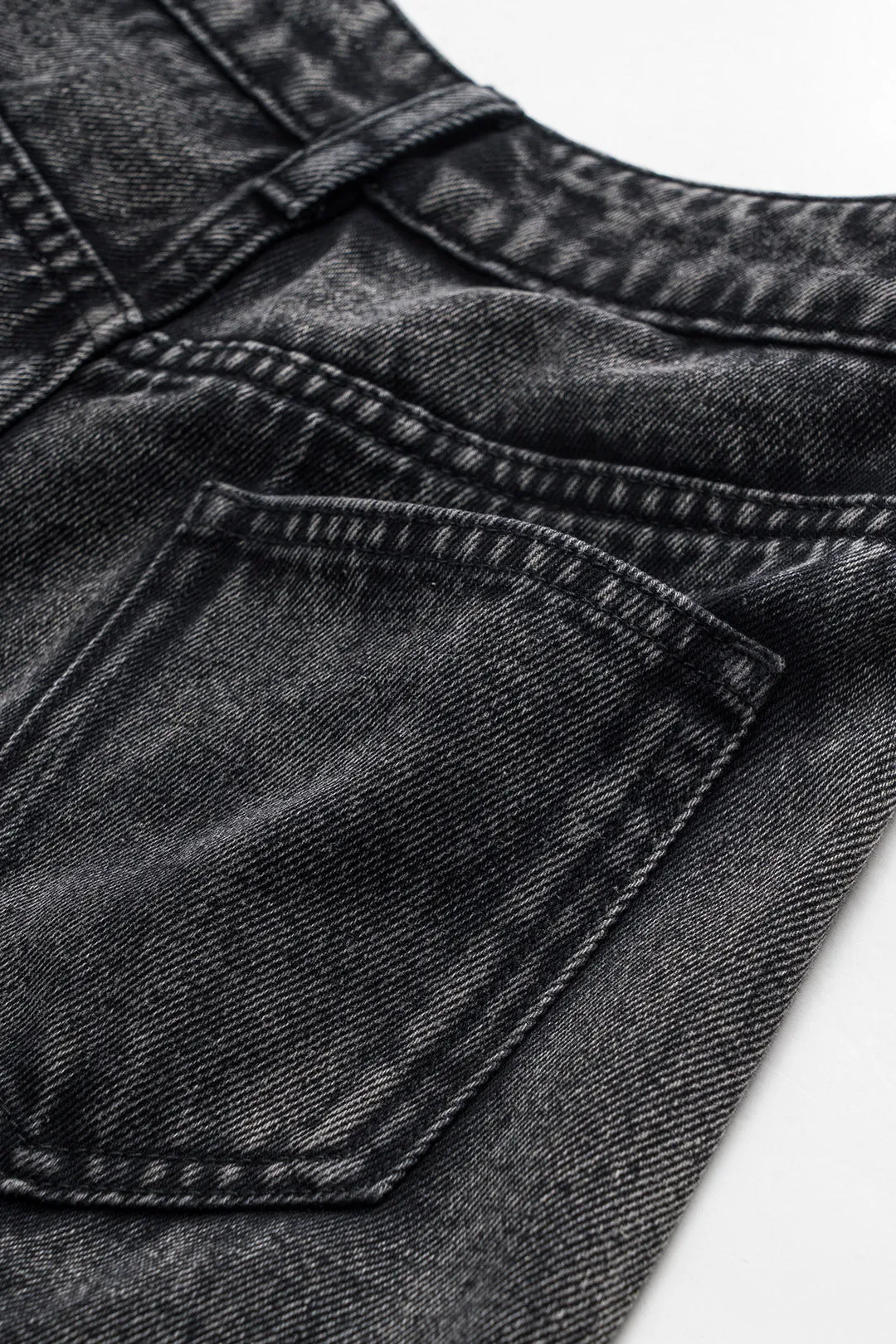 Denim plisserede vaskede shorts sold by Micas product image thumbnail 5