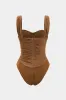 RUCHED BUSTIER SÆREVELSE BODYSUIT sold by Micas