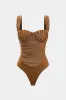 RUCHED BUSTIER SÆREVELSE BODYSUIT sold by Micas