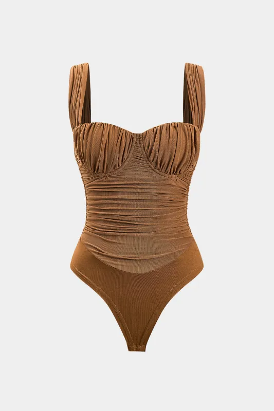 RUCHED BUSTIER SÆREVELSE BODYSUIT sold by Micas