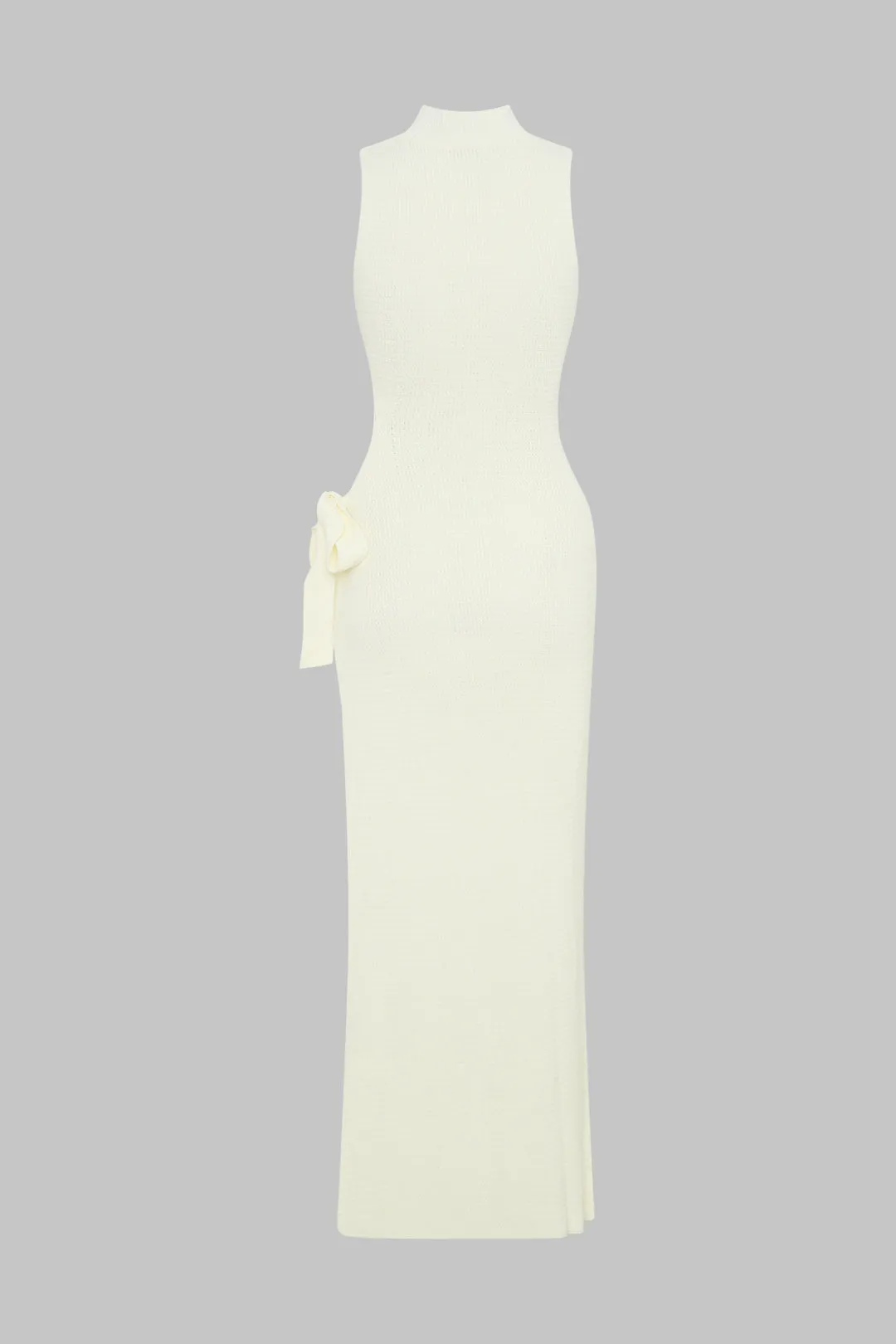 Bue udskåret ærmeløs spalte maxi kjole sold by Micas product image thumbnail 2