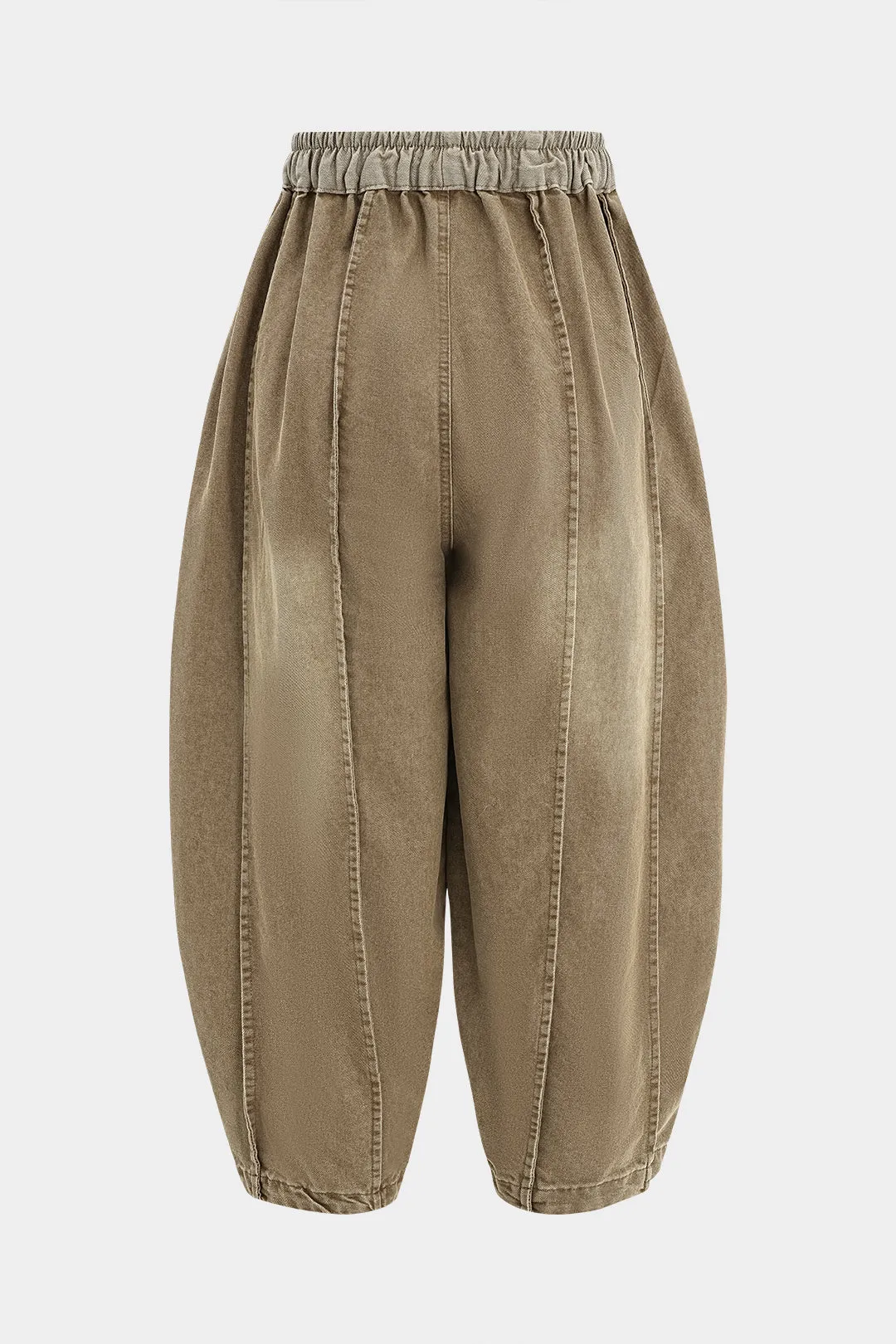 Denim falmede brede ben tønde jeans sold by Micas product image thumbnail 2