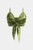 Satin slips front slip cami top sold by Micas