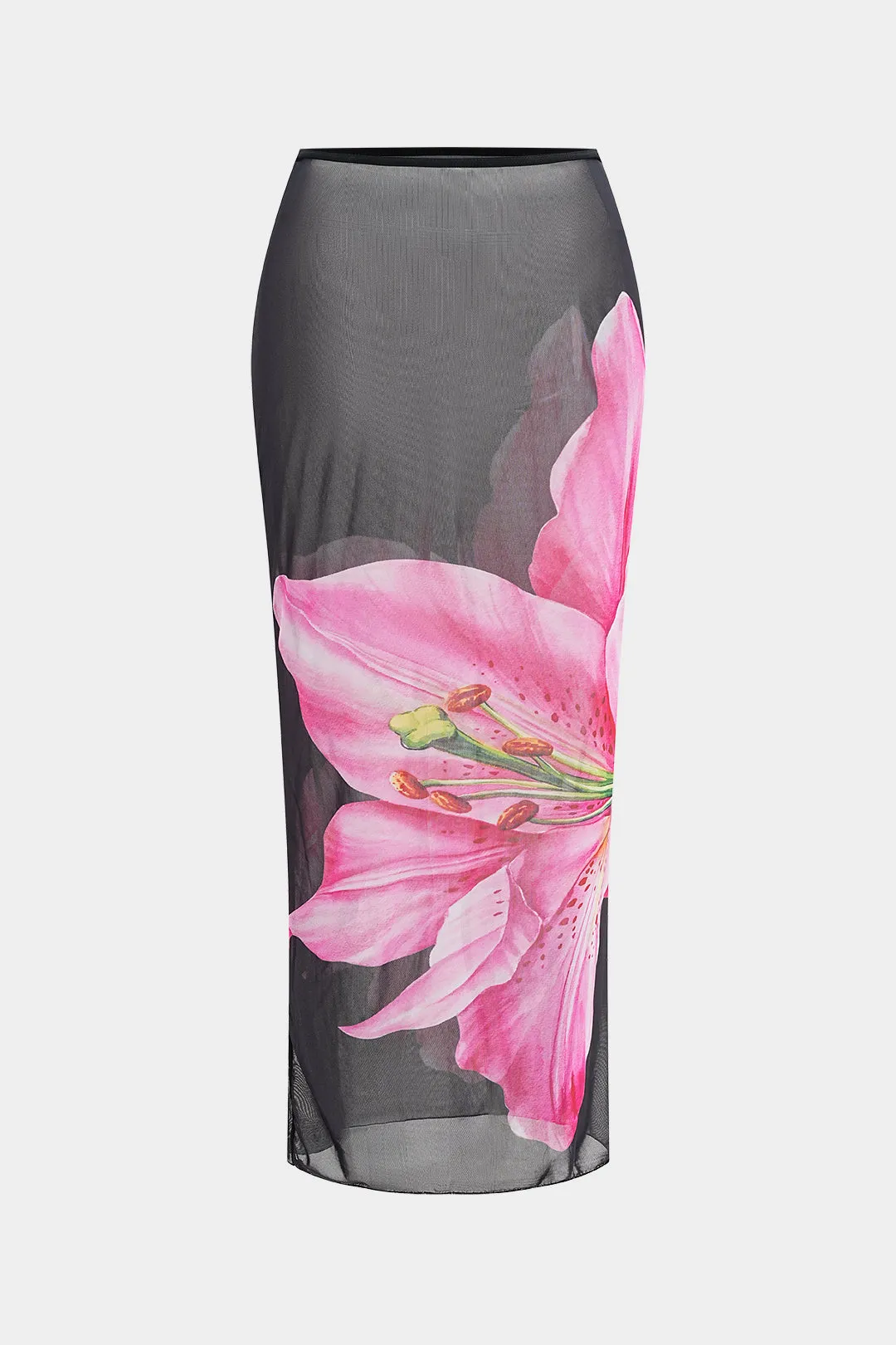 Blomsterprint bikini sæt med dækning op sold by Micas product image thumbnail 4