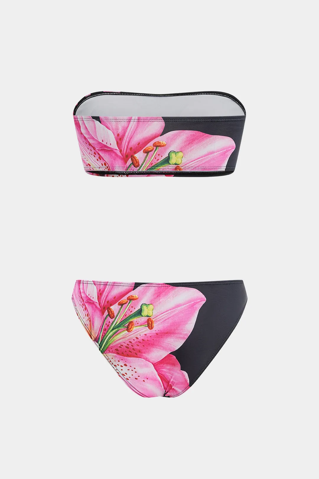 Blomsterprint bikini sæt med dækning op sold by Micas product image thumbnail 3
