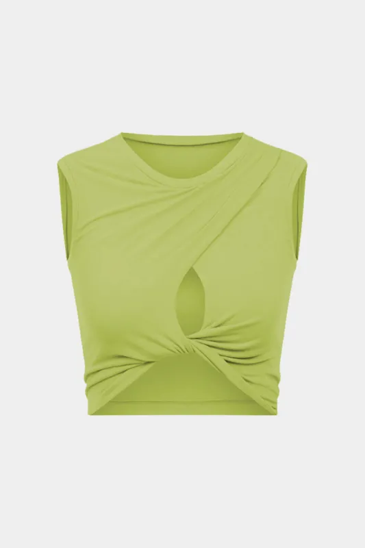 Klip ud Twist Knot Tank Top sold by Micas