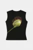 Retro Print Tank Top sold by Micas