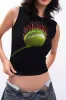 Retro Print Tank Top sold by Micas