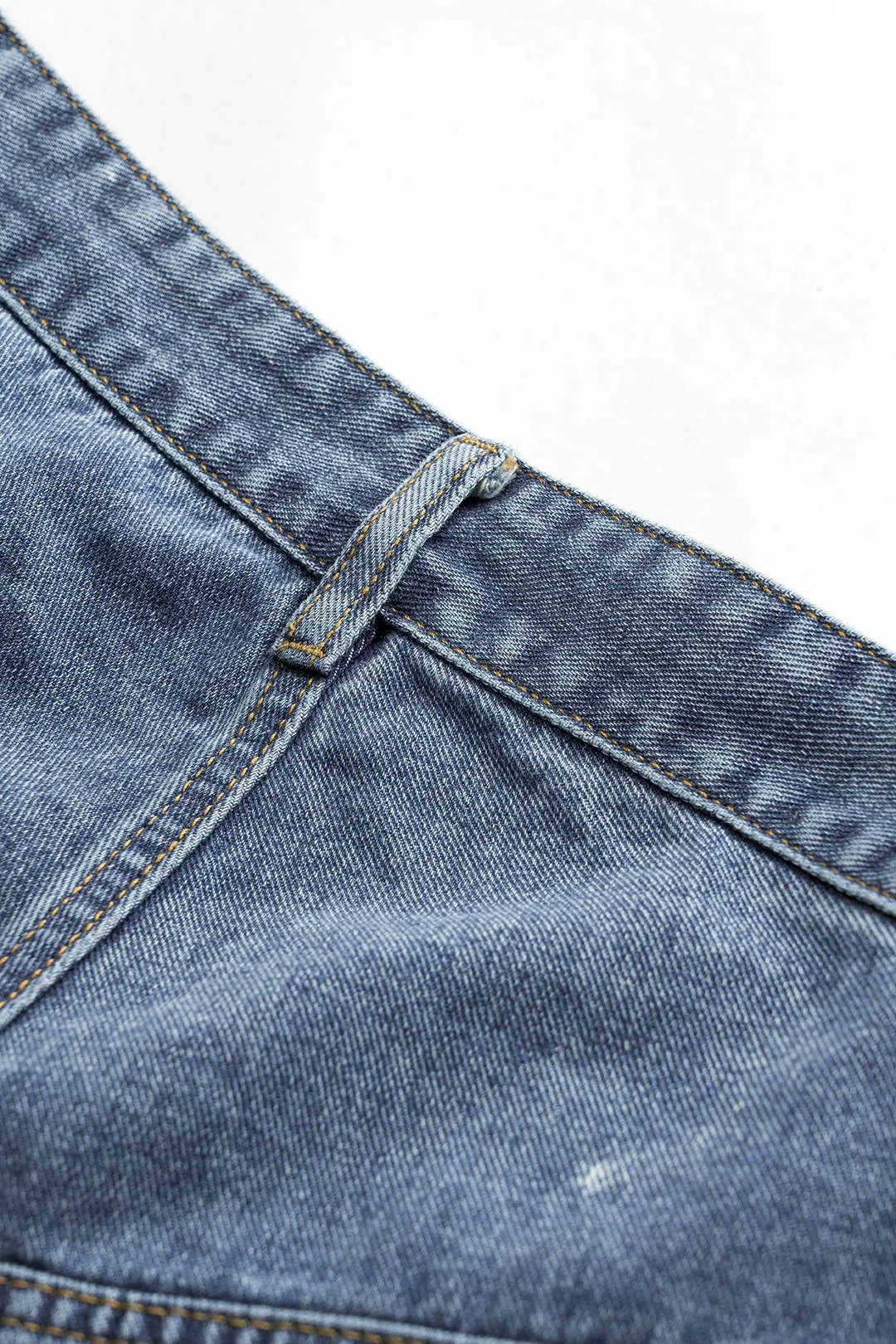 Denim asymmetriske jeans med høj talje sold by Micas product image thumbnail 5