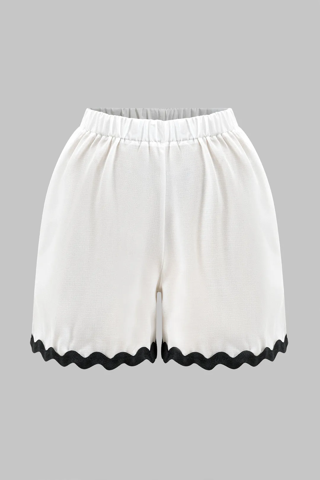 Grundlæggende grafisk printtrøje og shorts sætter sold by Micas product image thumbnail 5