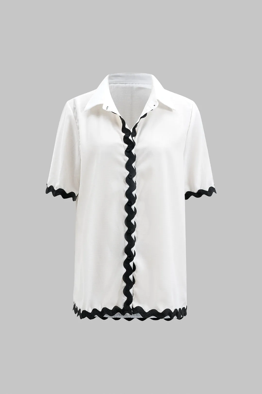 Grundlæggende grafisk printtrøje og shorts sætter sold by Micas product image thumbnail 3