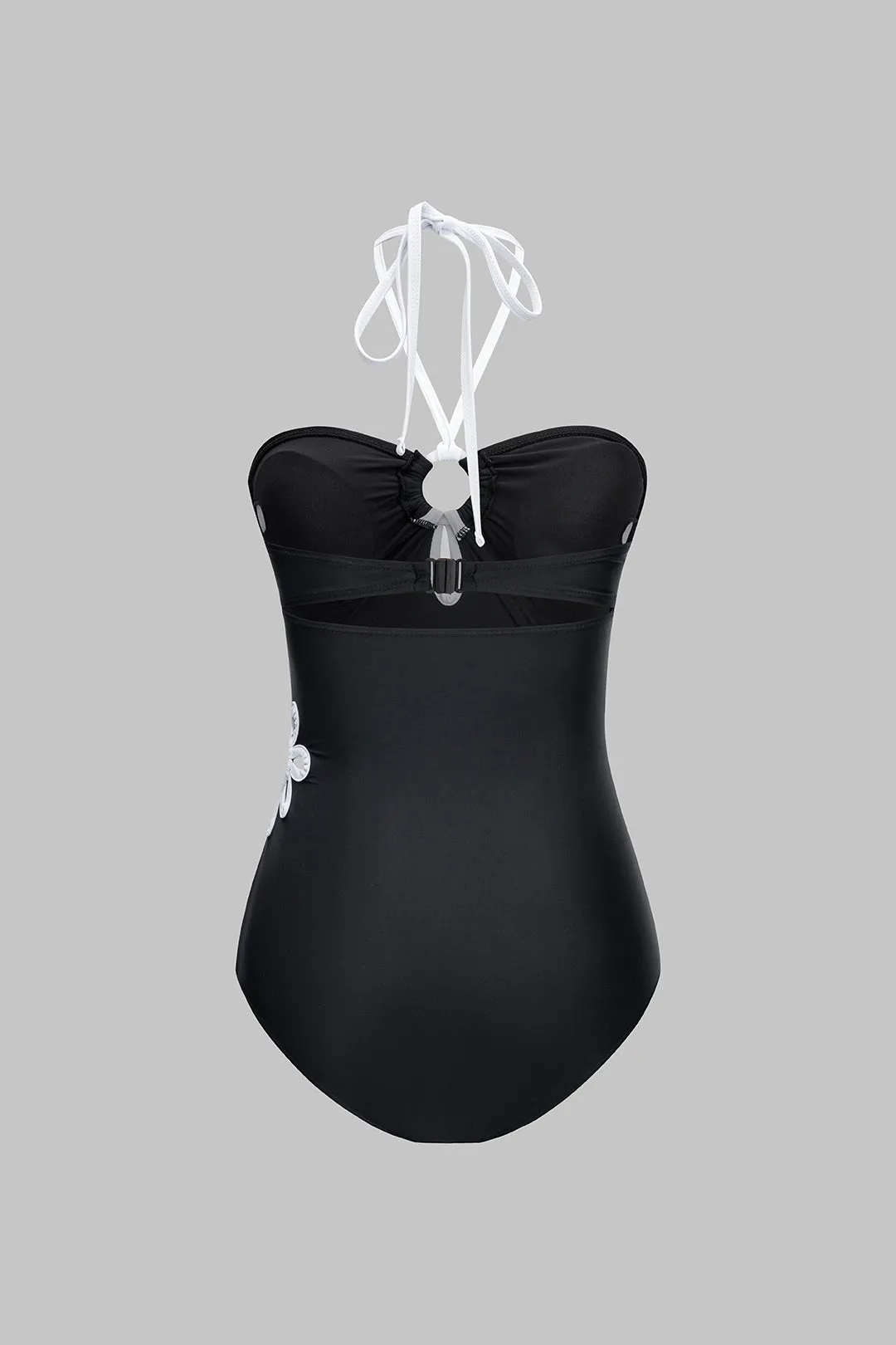 Kontrastbindsknude skåret badedragt i ét stykke sold by Micas product image thumbnail 2
